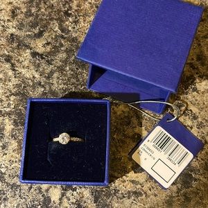 Swarovski Crystal Ring 1ct.